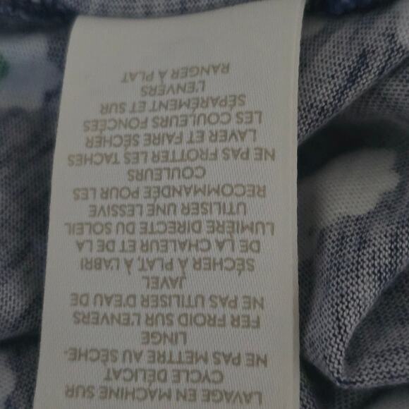 Boden Women's Emory Jersey Dress Blue Green Floral, Size 14R - Picture 4 of 7